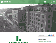 Tablet Screenshot of lorimont.com
